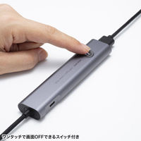 サンワサプライ USB Type-C ドッキングハブ USB-5TCHCP17GM 1個