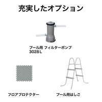 Bestway グランドプール 4mX2.11mX81cm 56405 1台（直送品）