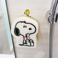スヌーピー バススポンジ おすわり フック付 1個 創和
