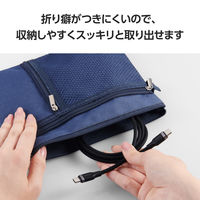 タイプCケーブル （USB-C to C） 1m PD 100W シリコン 黒 MPA-CCECSS10BK エレコム 1個（直送品）
