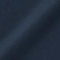 【メンズ】無印良品 紳士 あったか綿 厚手 クルーネック長袖Tシャツ 紳士L ダークネイビー 良品計画