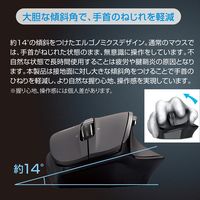 ナカバヤシ 高速スクロールBluetooth静音5ボタンBlueLEDマウス Nホワイト MUS-BKF165NW 1個