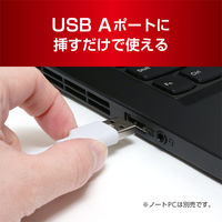 ナカバヤシ USB3.2 Gen2 4ポートハブ カードリーダー USB Aタイプ ホワイト USH-10G2A/WH 1個
