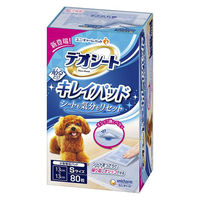 （お得なセット）ペットシーツ デオシート しっかり超吸収 レギュラー 112枚 1袋 ＋ キレイパッド Sサイズ 80枚 1個