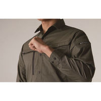 バートル 長袖シャツ ミルスグリーン 3L 6215-14-3L 1枚（直送品）