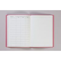 高橋書店 【2025年版】3年卓上日誌 A5 3年連用 ピンク 481 1冊（直送品）