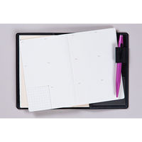 高橋書店 【2025年版】リシェル1 A6 片側1週間+ノート 月曜始まり スレートブラック 211 1冊（直送品）