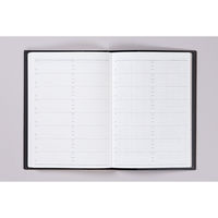 高橋書店 【2025年版】デスクダイアリーカジュアル1 A5 片側1週間+ノート 月曜始まり 黒 431 1冊（直送品）