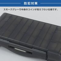 カール事務器 コインケース・スリム CX-002-D 1個 小銭ケース 小銭仕分けケース 収納 硬貨ケース