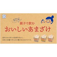 ヤマク食品 甘酒 ノンアルコール 親子で飲むおいしいあまざけ バナナ 180g 1ケース（12個）