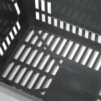 ショッピングバスケット ブラック LAKOLE/ラコレ