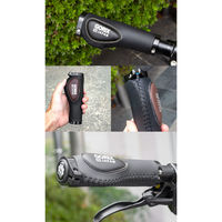 GORIX GX-VH12 クッション付きグリップ・黒茶 43509 1セット(2個入)（直送品）