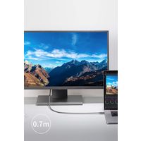 Anker & USB-C Thunderbolt 3 ケーブル 0.7m 100W 40Gbps 4K 5K対応
