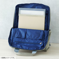 Mutual コングレスケース ファイル 書類収納 書類ケース 資料整理 コピー用紙150枚収容可能 A4・タテ スレートブルー A2072-11