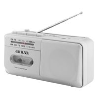 アイワマーケティングジャパン ラジオカセットプレーヤー ラジカセ 電池式 AM/FM(ワイドFM) GAA4-RCP0004(GR) 1台