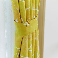 【軒先渡し】スミノエ DESIGN LIFE edi15 スミノエ カーテン ハミングビー イエロー 4549781322094 1枚（直送品）