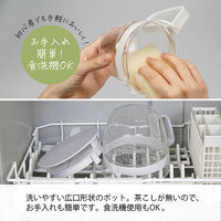 HARIO (ハリオ) ティーポット 400ml 電子レンジ対応 マルティ OTPM-40-PGR 1個