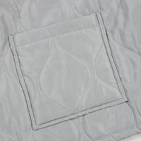 羽織りブランケット グレー LAKOLE/ラコレ