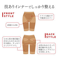 アイメディア 太ももにすき間極薄ねじりガードル M~L ベージュ 1063633 1個（直送品）