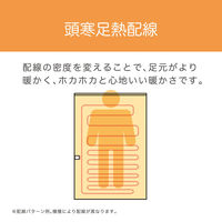 小泉成器 電気毛布(快眠タイマー掛敷) KDK75248T 1台