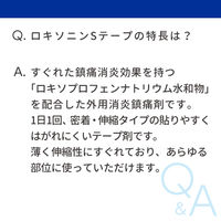 ロキソニンSテープ 14枚 第一三共ヘルスケア　ロキソプロフェン 貼り薬 痛み止め 肩こり痛 筋肉痛 腰痛【第2類医薬品】