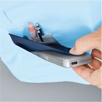 明石スクールユニフォームカンパニー ユニセックスVネックスクラブ UQM1529 1枚　スクラブ