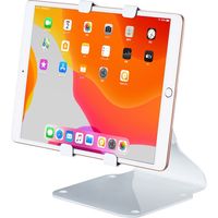 サンワサプライ iPadスタンド 幅180×奥行149×高さ210.5mm CR-LASTIP29W 1台（直送品）
