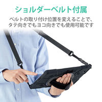 iPad 2020年モデル/2019年モデル 10.2インチ ケース スタンド ブラック TB-A19RHVHBK エレコム 1個
