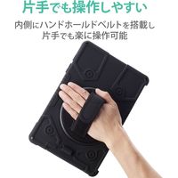 Surface Go2 インナーケース バッグインバッグ 耐衝撃 TPU スタンド付 ブラック TB-MSG20HVHBK エレコム 1個