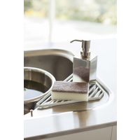 山崎実業 シンクコーナーラック タワー ホワイト 772504 1個（直送品）