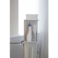 山崎実業 スリムトイレラック リン 幅180×奥行130×高さ705mm ナチュラル 773193 1個（直送品）