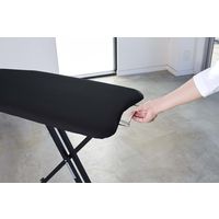 山崎実業 軽量スタンド式アイロン台 タワー ブラック 774028 1個