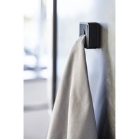 山崎実業 マグネットキッチンタオルホルダー タワー ブラック 774249 1個（直送品）