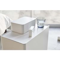 山崎実業 シニア&ベビー おむつストッカー タワー ホワイト 775035 1個（直送品）