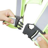 小野商事 WS9024 リフレクティブベスト ブラック 1着