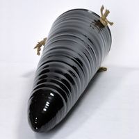 スパイス Wow!クールアフリカン ハンギングポット トライアングルピラミッド ブラック Lサイズ CPGH2223BK 1個（直送品）