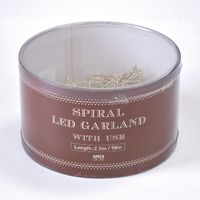 スパイス スパイラルLEDガーランドUSBタイプ 2.5m SLLH3820 1個（直送品）