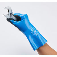 【ニトリル手袋】 ショーワグローブ ニトローブW＋ No.378 ブルー M 1双