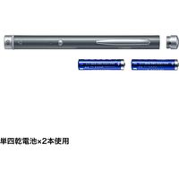 サンワサプライ 照射形状可変グリーンレーザーポインター LP-GL1018GY 1個（直送品）