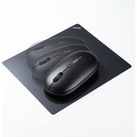 ワイヤレスマウス　無線　静音　3ボタン　中型サイズ　光学式　MA-WR187BK　サンワサプライ　1個