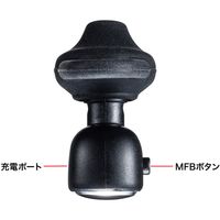 サンワサプライ Bluetooth片耳ヘッドセット MM-BTMH53BK 1個（直送品）