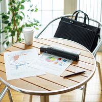 サンワサプライ ポータブルハンディスキャナ PSC-HS1BK 1個（直送品）