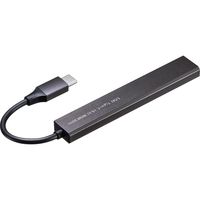 サンワサプライ USB Type-C USB2.0 4ポート スリムハブ USB-2TCH23S 1個（直送品）