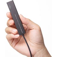 サンワサプライ USB 3.2 Gen1 3ポートスリムハブ（microSDカードリーダー付き） USB-3HC317S 1個（直送品）