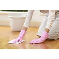 【ビニール手袋】 ショーワグローブ ナイスハンドミューうす手 NHMIU-SP ピンク 1双