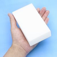 （ケース販売）激落ちくん 工場用 メラミンスポンジ 洗剤不使用 切れ目入り 大容量 1箱（120個：12カット×10個入）レック