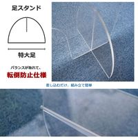 クリエイトアルファ アクリルパーテーション 4582243 849982 1セット(2枚入)