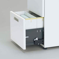 【組立設置込】コクヨ インベントデスク INVENT 両袖机 幅1400×奥行700×高さ700mm ホワイト/ホワイト1台（直送品）