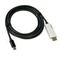 HDMIケーブル変換 5m Type-C[オス]-HDMI[オス] 4K/60Hz VV-UCHD050-UH-CA 1本 Vodaview