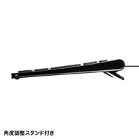 有線キーボード　パンタグラフ　Type-C接続　コンパクト　ブラック　SKB-SL32CBK　サンワサプライ　1個